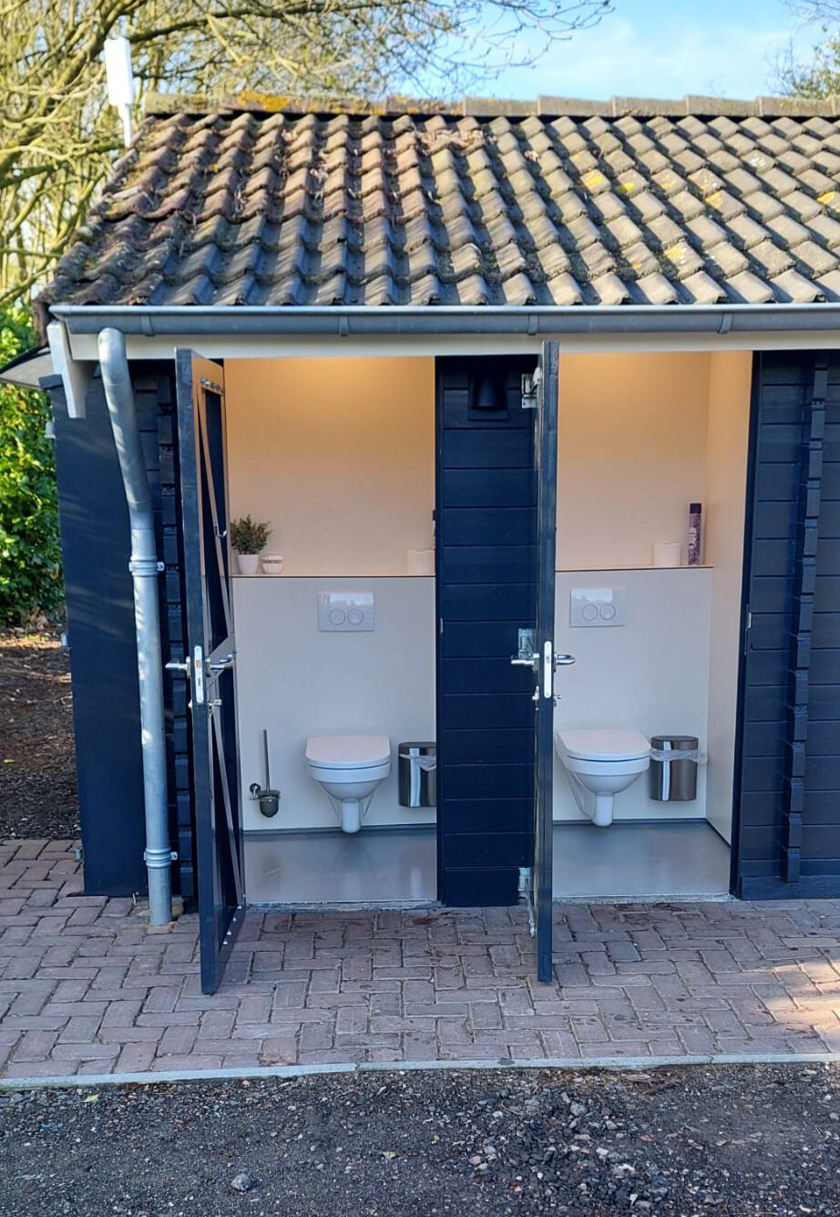 Camperplaats Het Veld - Nieuw-Balinge - Drenthe - Sanitair gebouw